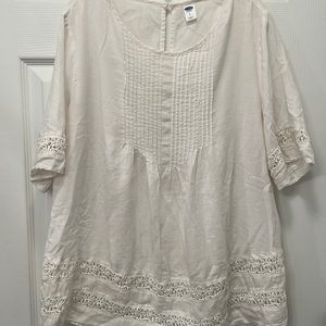 Old navy cotton relaxed fit blouse